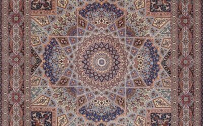 The Exquisite Craftsmanship of Tabriz Gumbad 60Raj Silk Warp Rugs