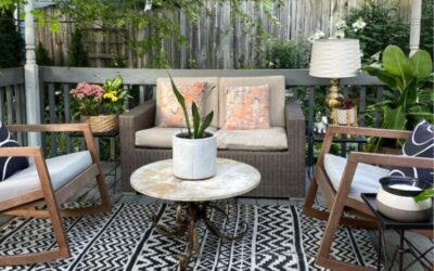 Transforming Your Outdoor Space with Black and White Outdoor Rugs