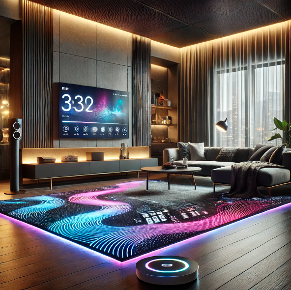 LED Rugs: A Bright Future in Interior Design Trends.